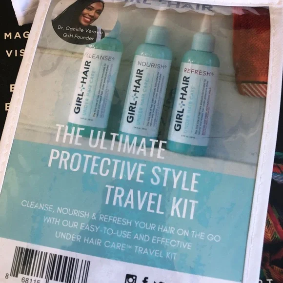 Girl hair travel kit and Glory: magical visions of black beauty book - Picture 3 of 3